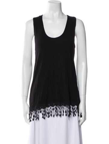 Vava Tops Scoop Neck Sleeveless Top S