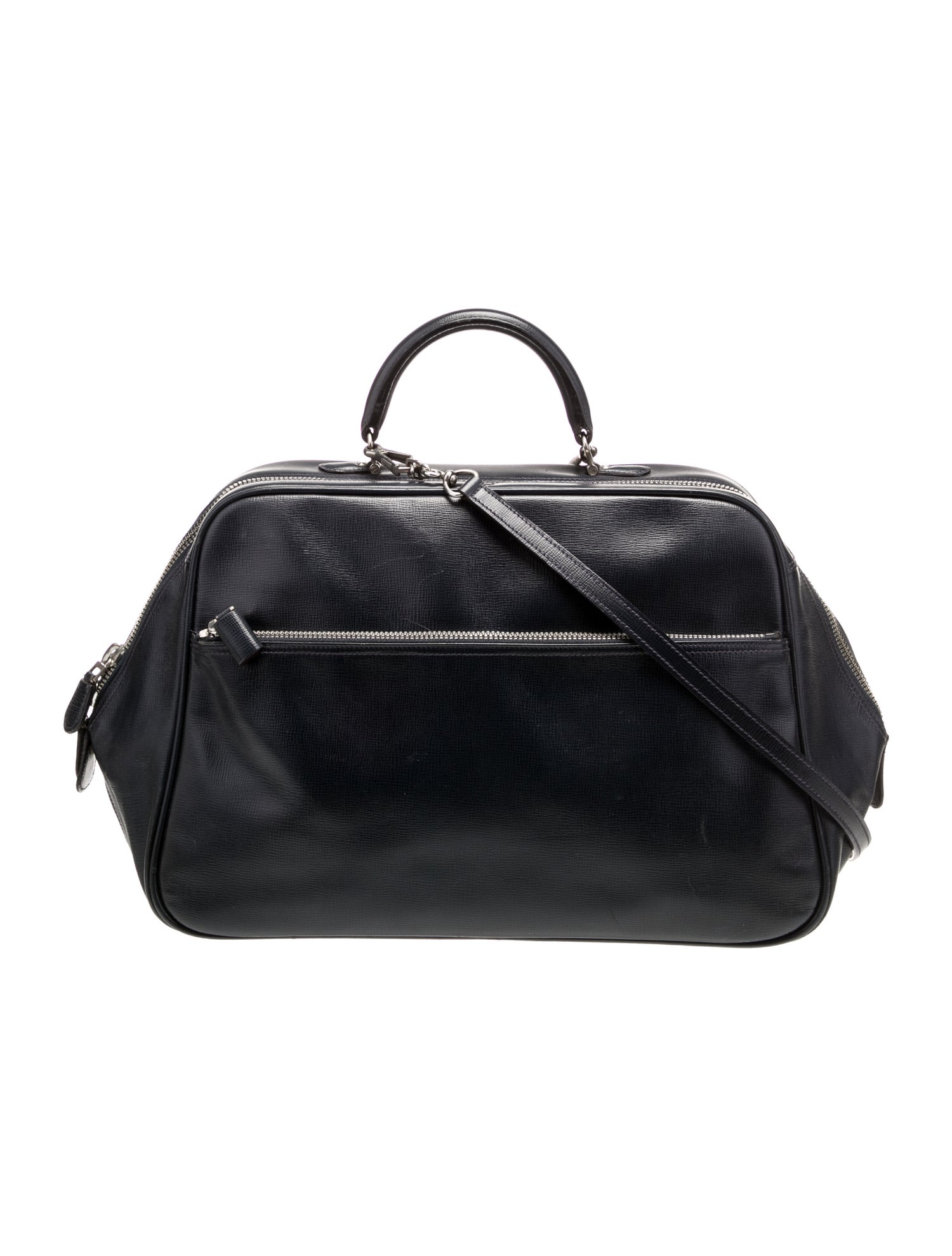 Valextra Leather Shoulder Bag