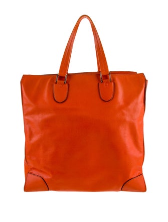 Valextra Leather Garment Bag