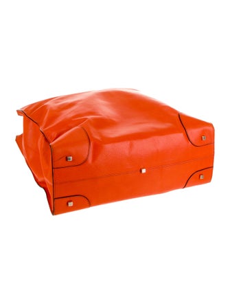 Valextra Leather Garment Bag