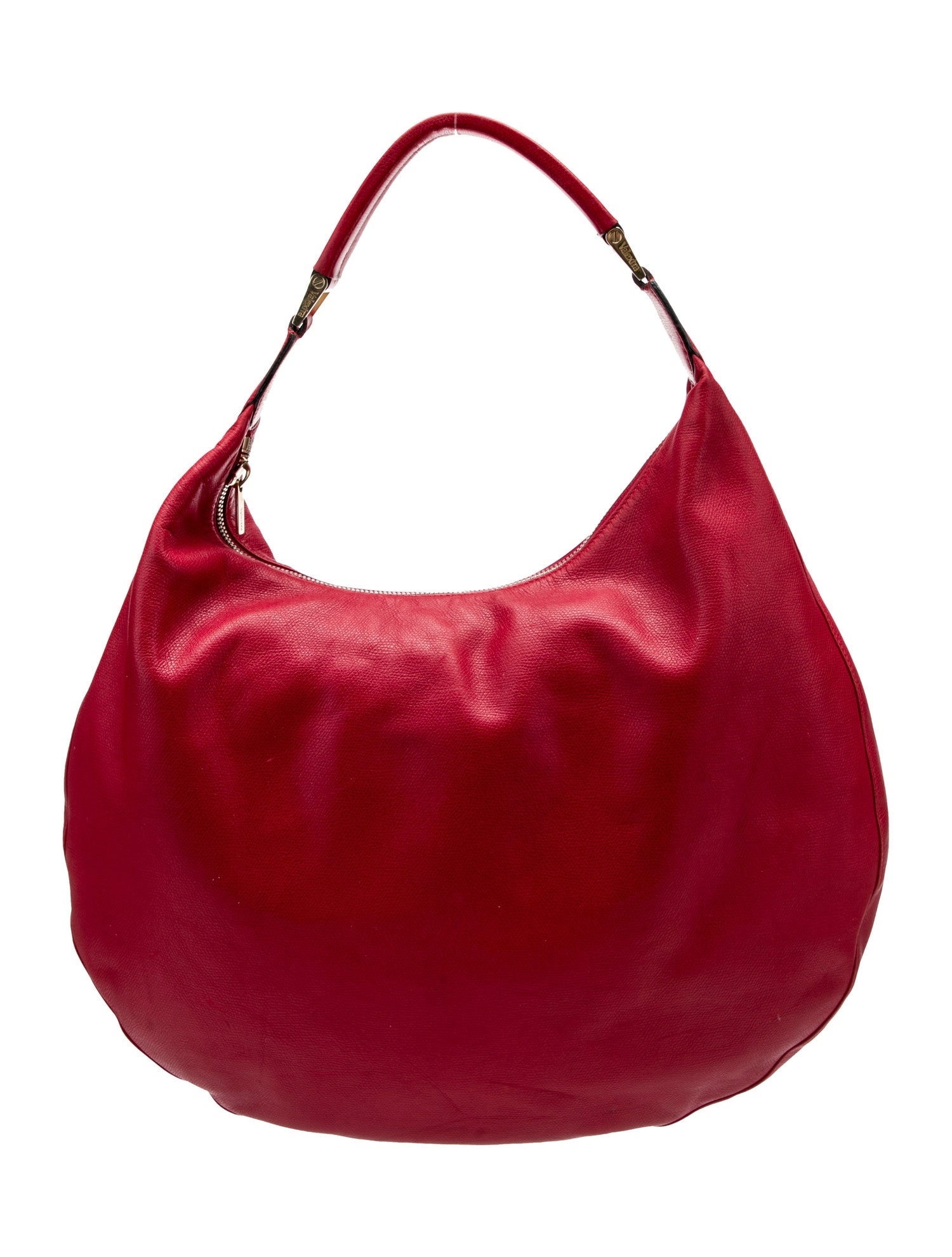 Valextra Leather Top Handle Bag