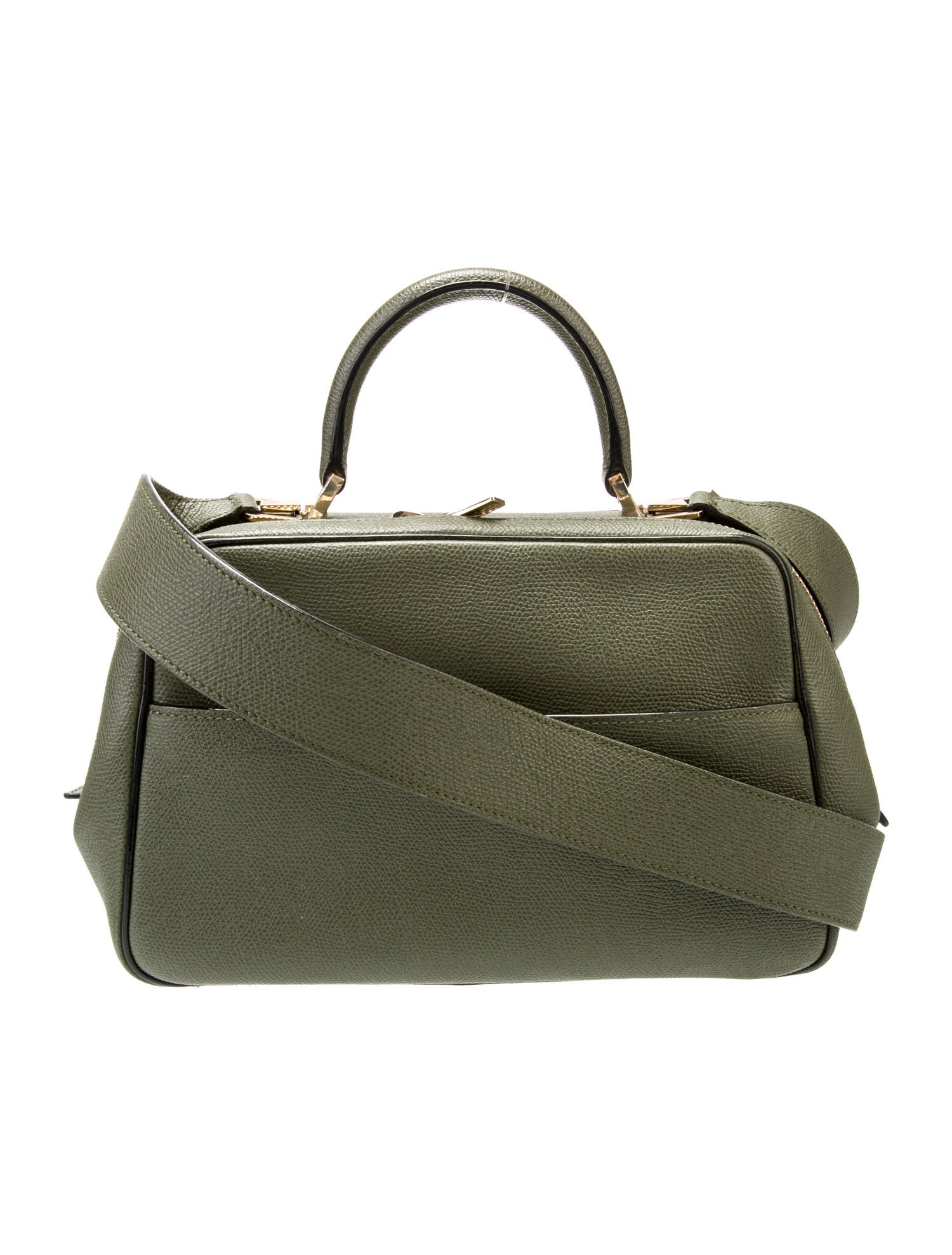 Valextra Leather Shoulder Bag