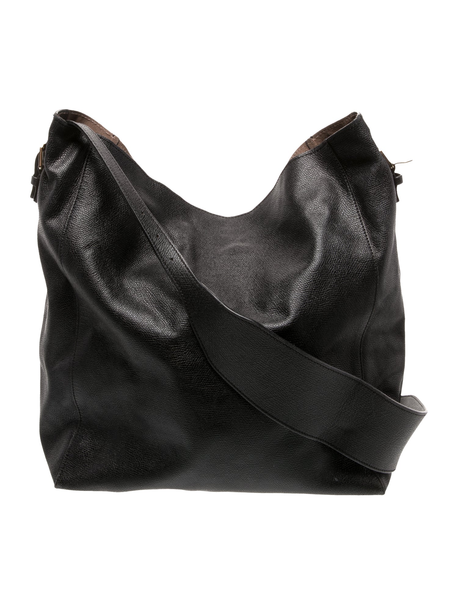 Valextra Leather Hobo
