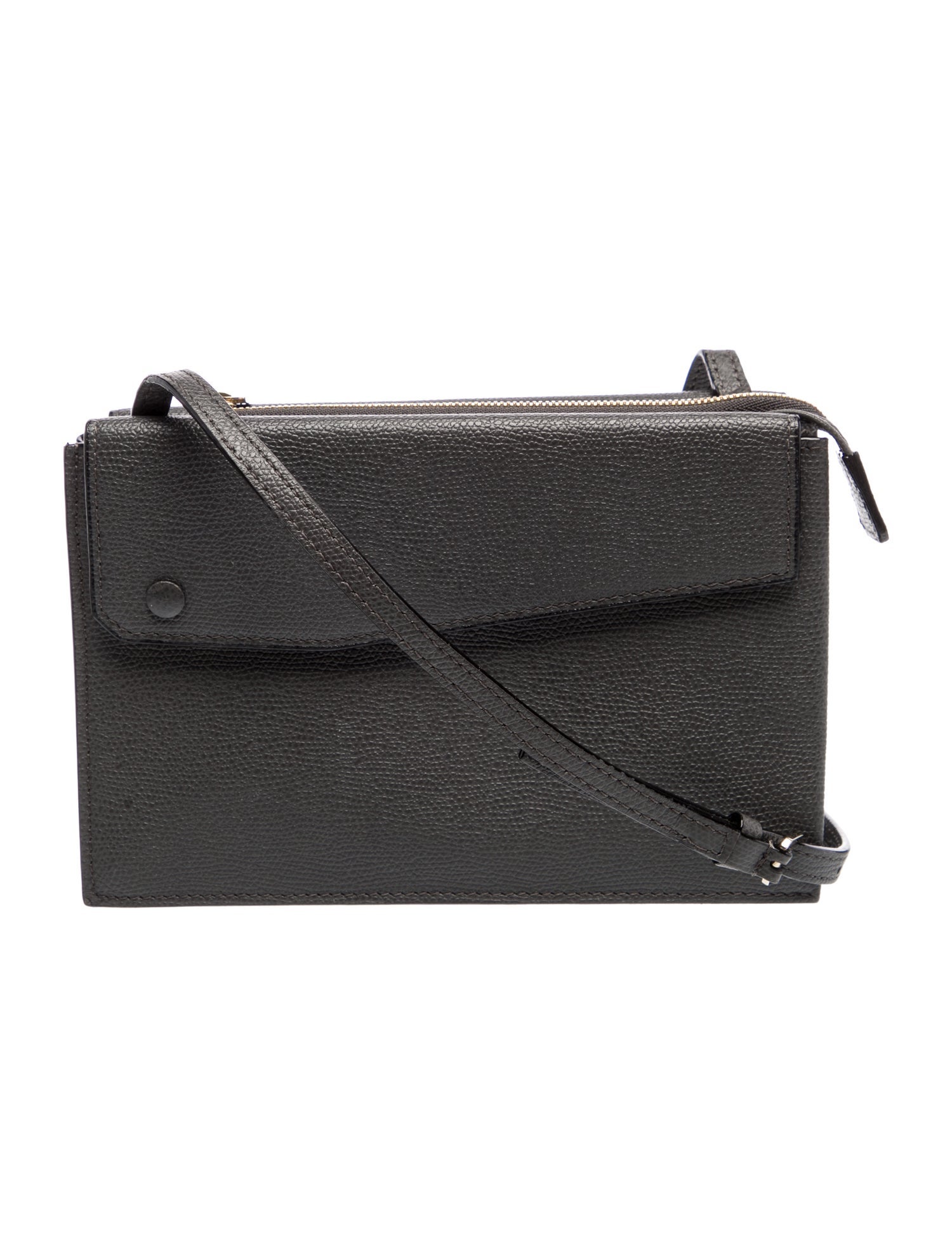 Valextra Leather Crossbody Bag