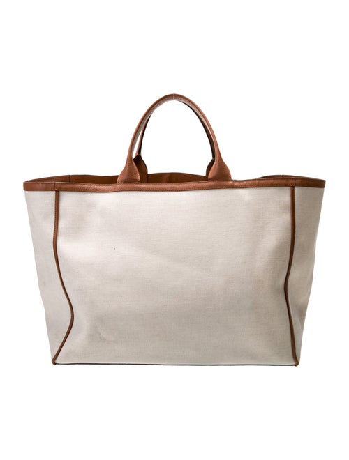 Valextra Canvas Tote