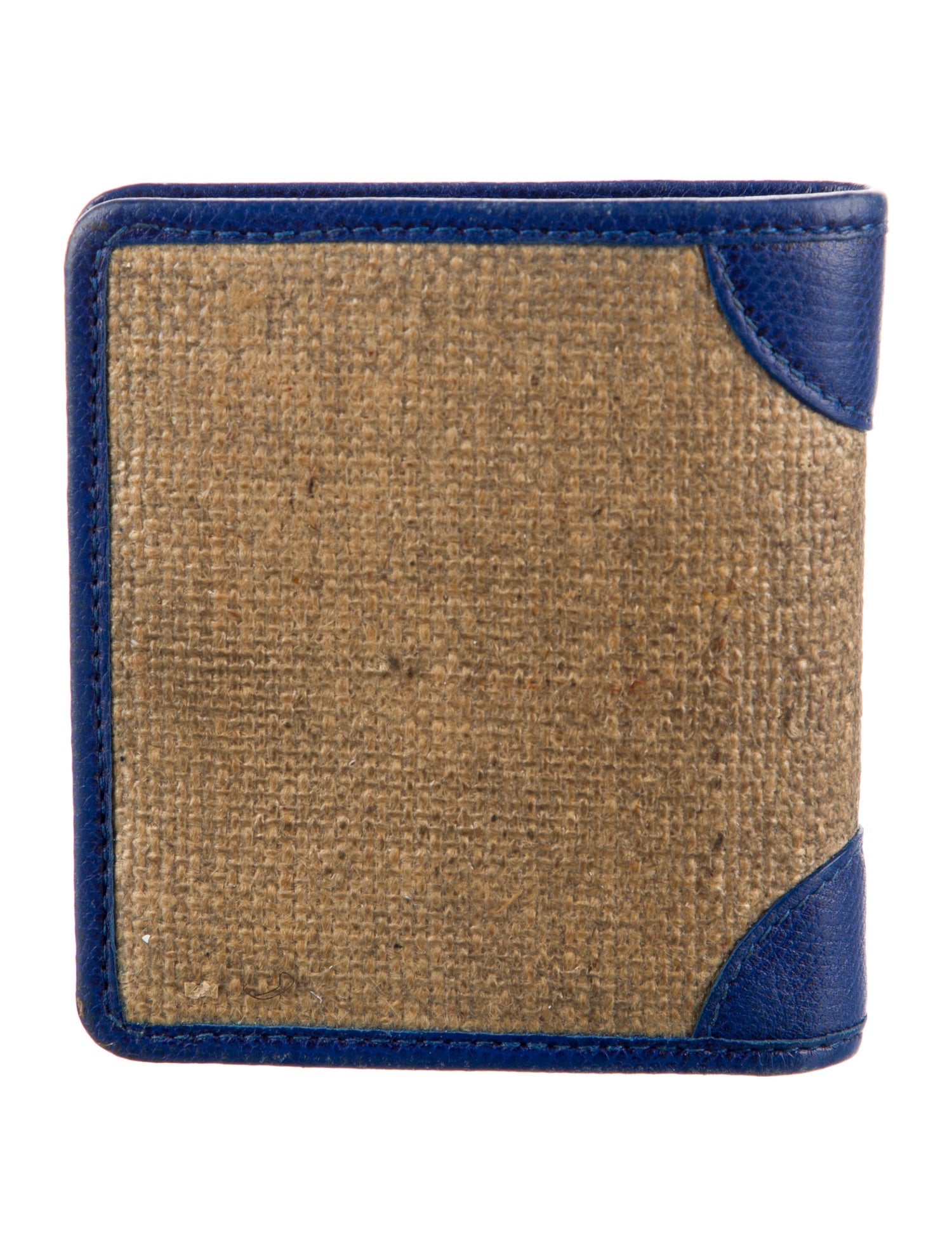 Valextra Colorblock Pattern Wallet