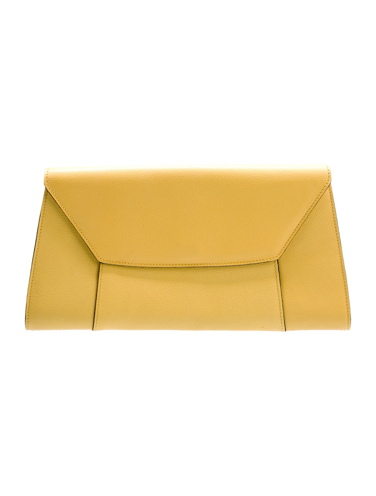 Valextra Leather Clutch