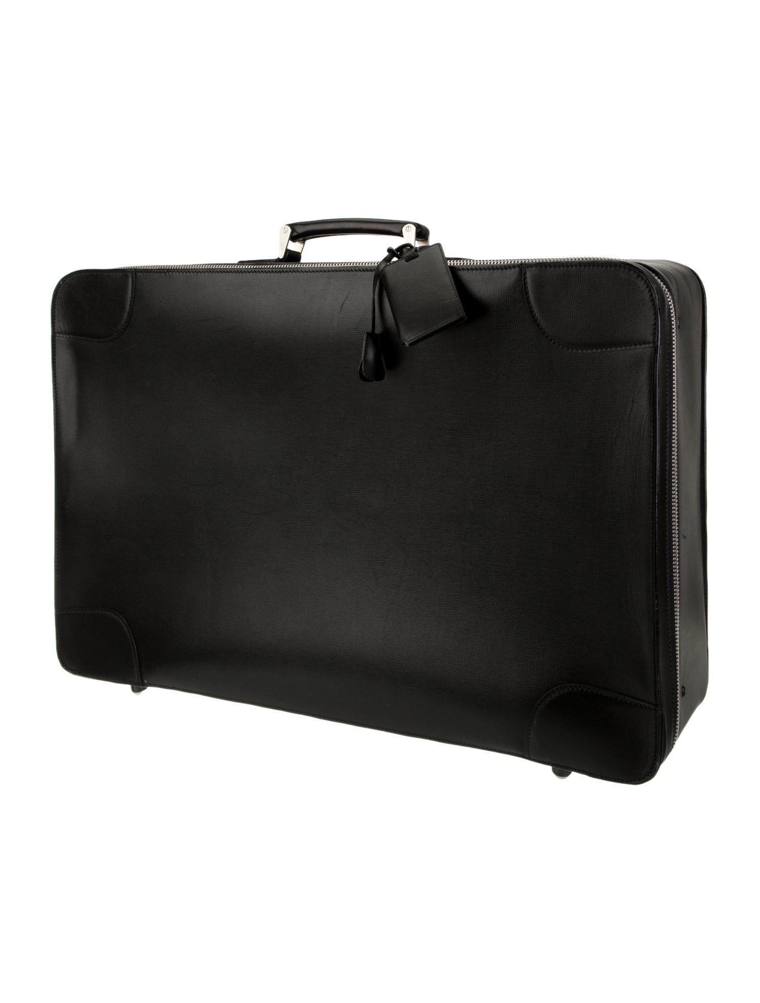 Valextra Leather Suitcase