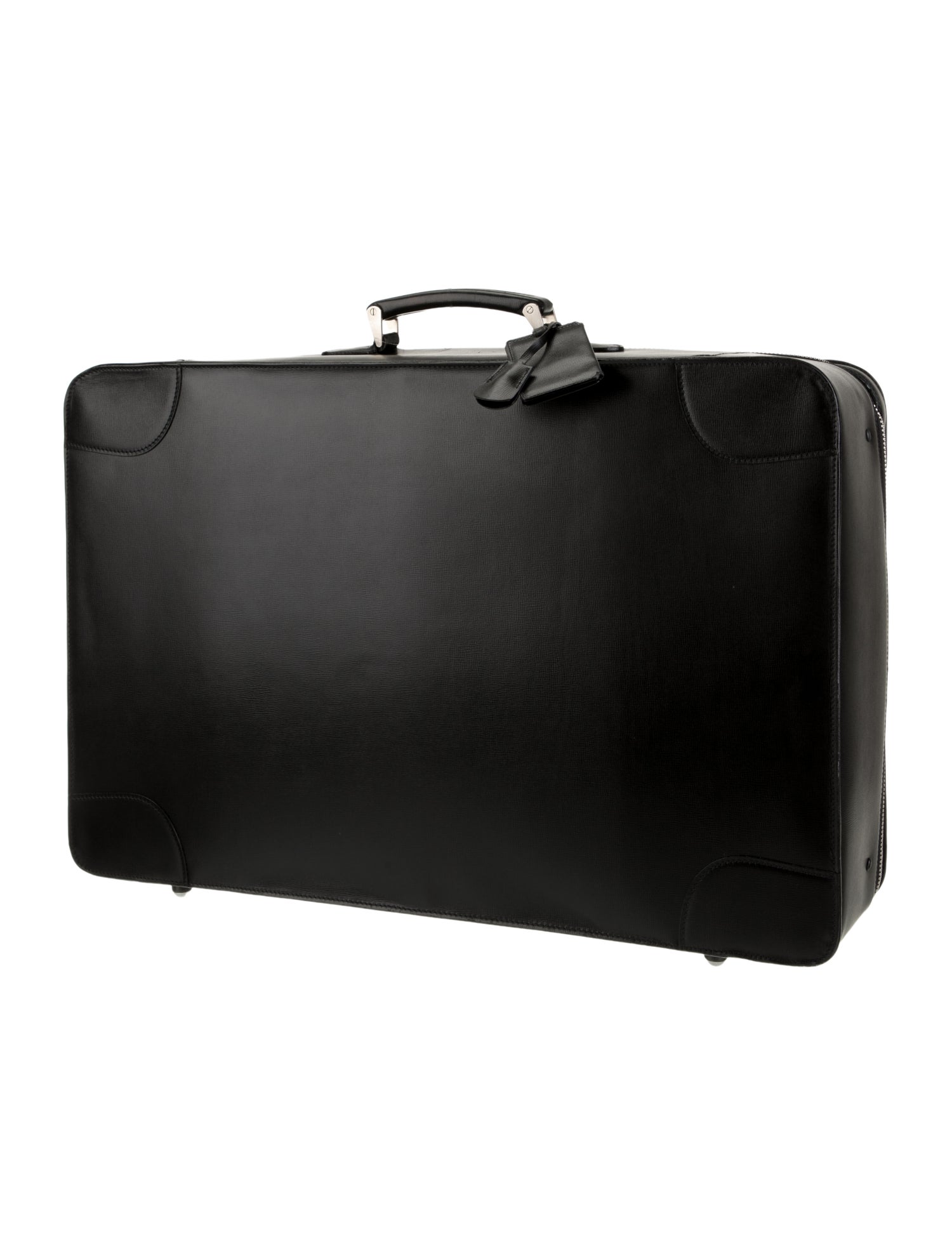 Valextra Leather Suitcase