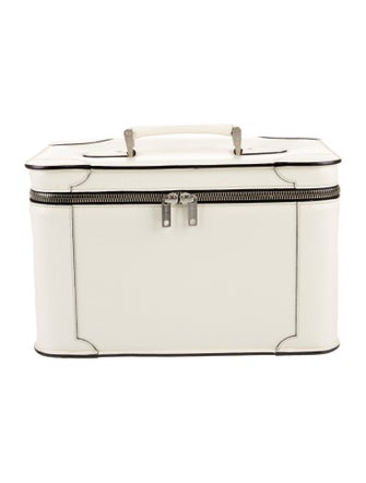 Valextra Leather Cosmetic Bag