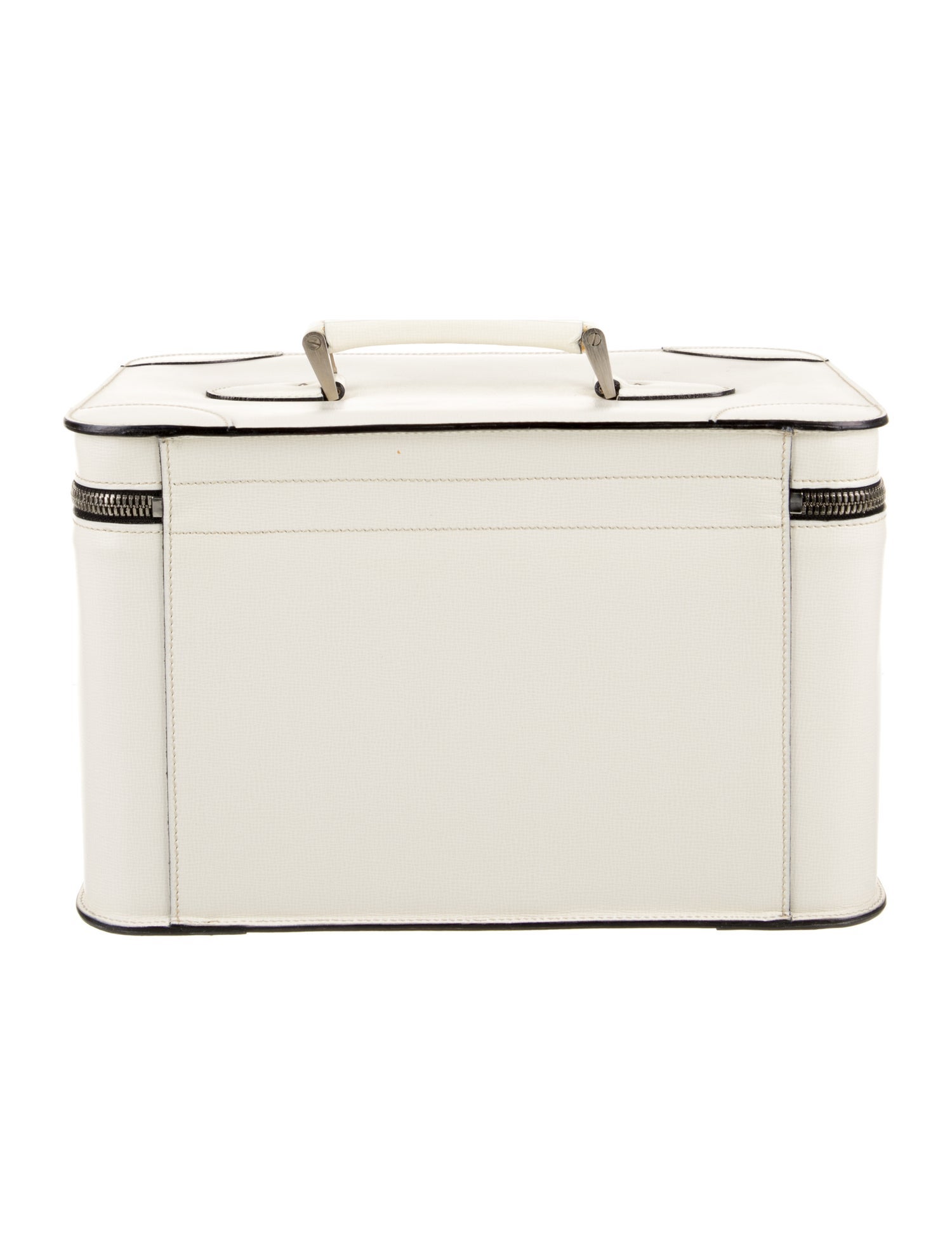 Valextra Leather Cosmetic Bag