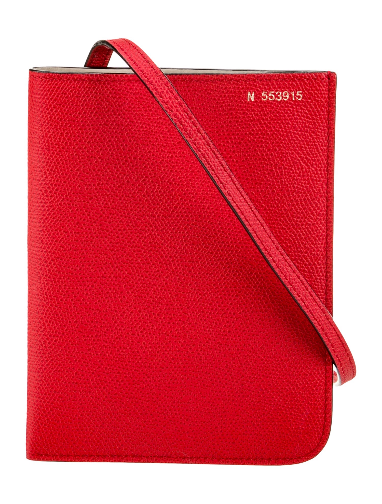 Valextra Leather Crossbody Bag