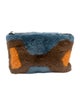 Valextra Faux Fur Clutch