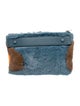 Valextra Faux Fur Clutch