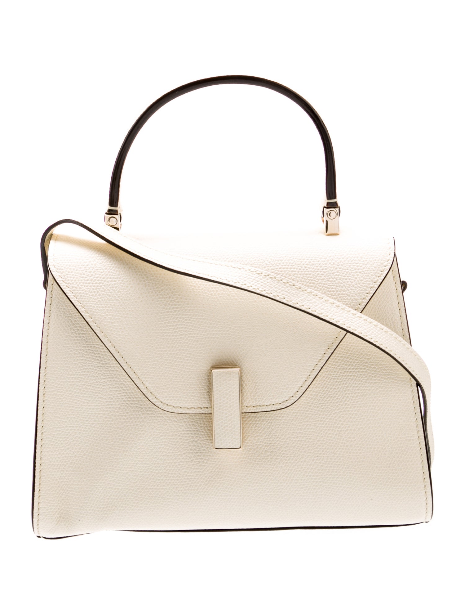 Valextra Leather Top Handle Bag