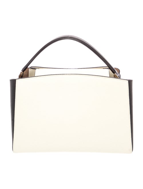 Valextra Leather Top Handle Bag