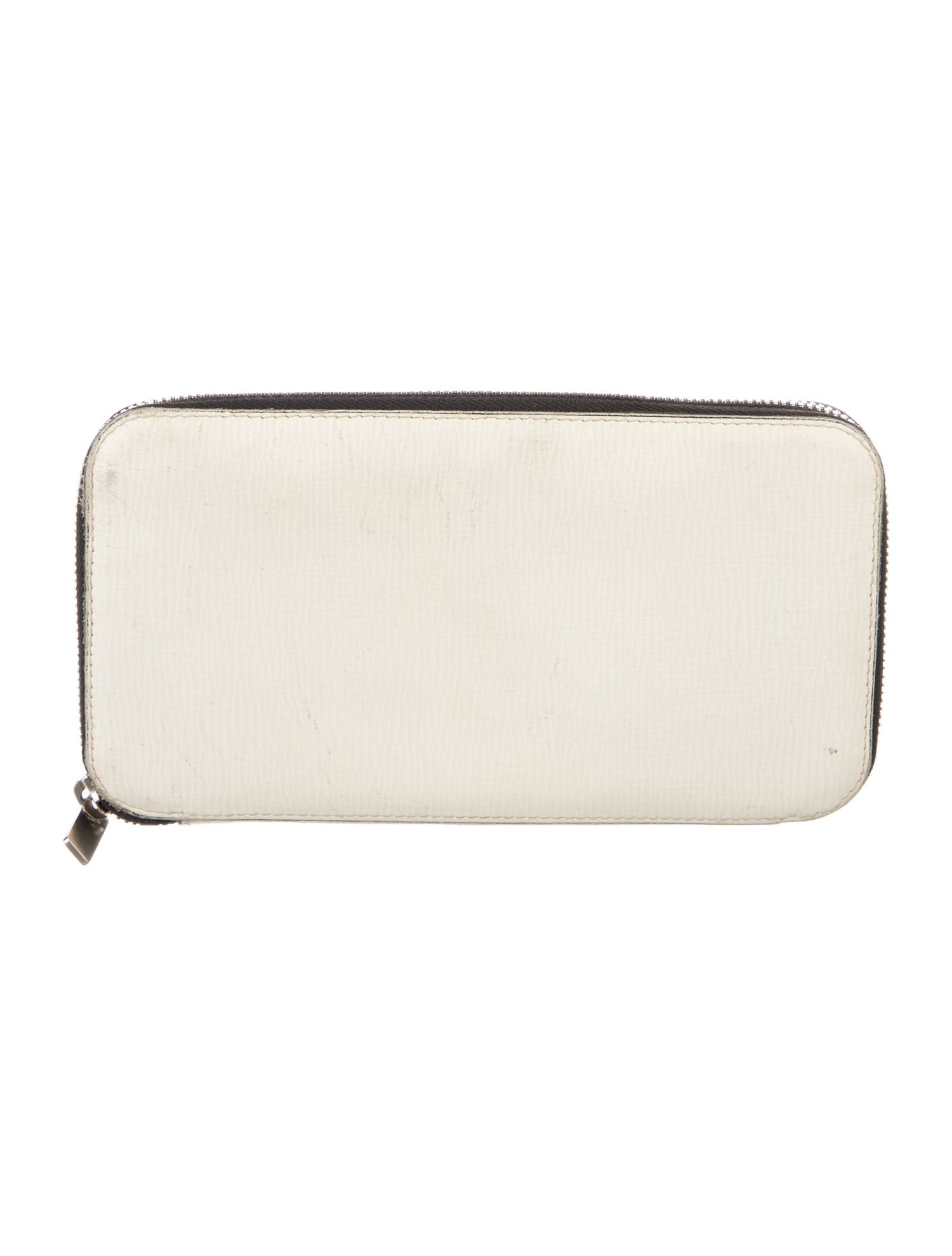 Valextra Leather Continental Wallet