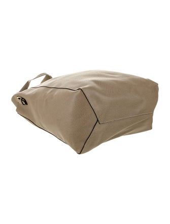 Valextra Leather Messenger Bag