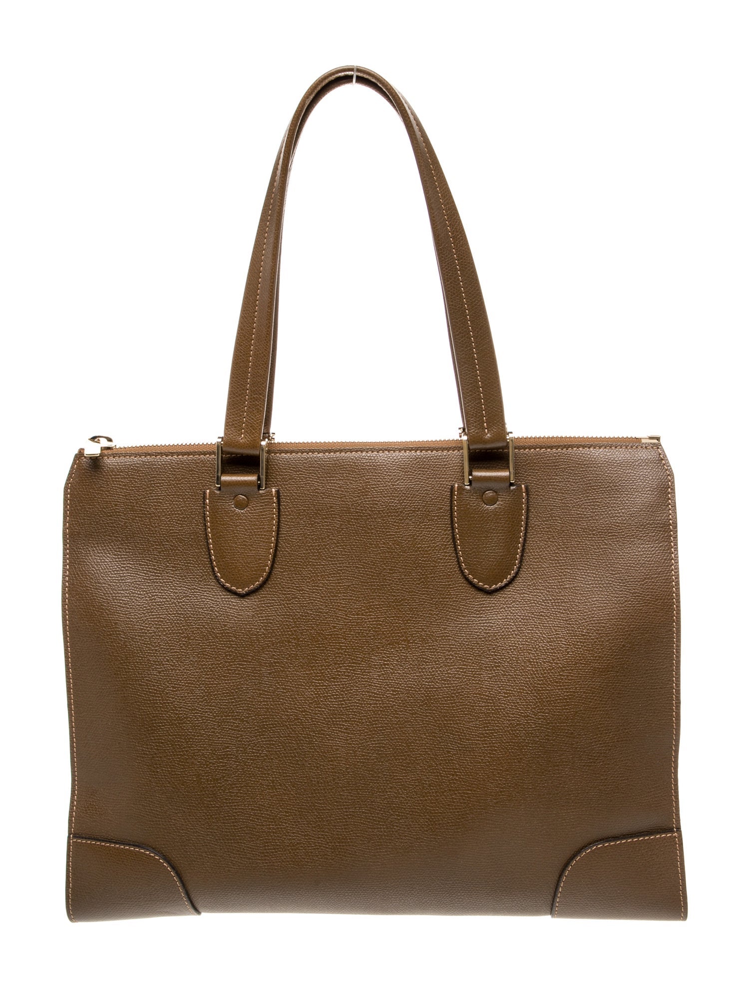 Valextra Leather Shoulder Bag