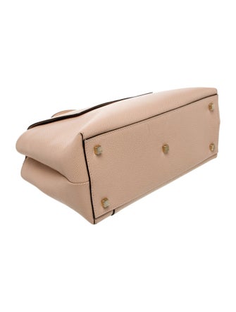 Valextra Leather Top Handle Bag