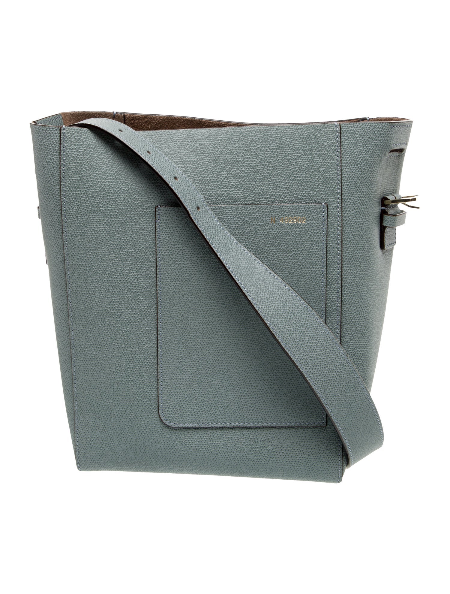 Valextra Leather Shoulder Bag