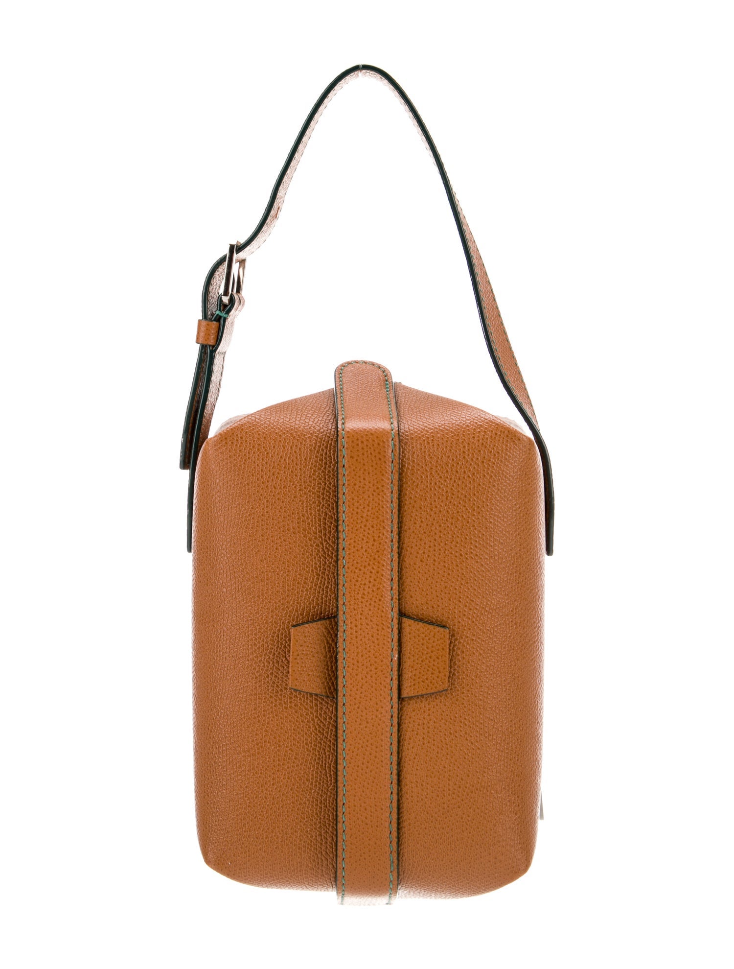 Valextra Leather Bucket Bag