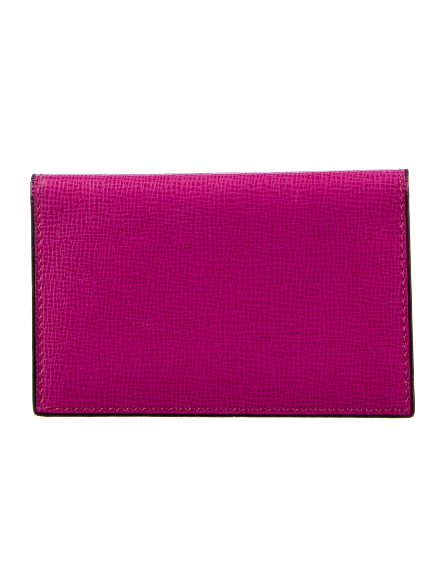 Valextra Saffiano Leather Card Holder