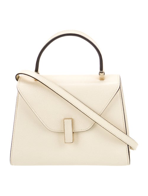 Valextra Leather Top Handle Bag