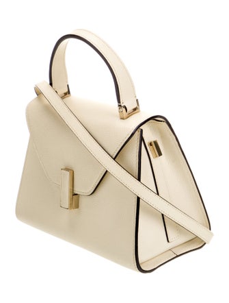 Valextra Leather Top Handle Bag