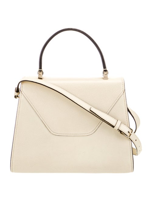 Valextra Leather Top Handle Bag