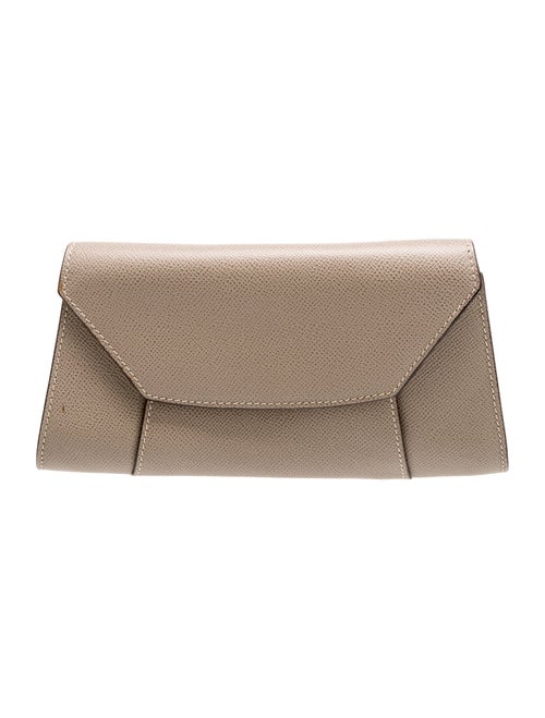 Valextra Leather Clutch