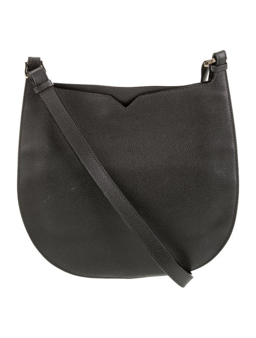 Valextra Leather Messenger Bag