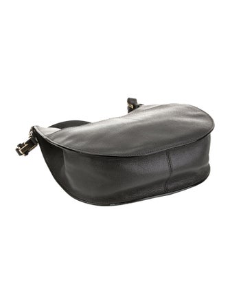 Valextra Leather Messenger Bag