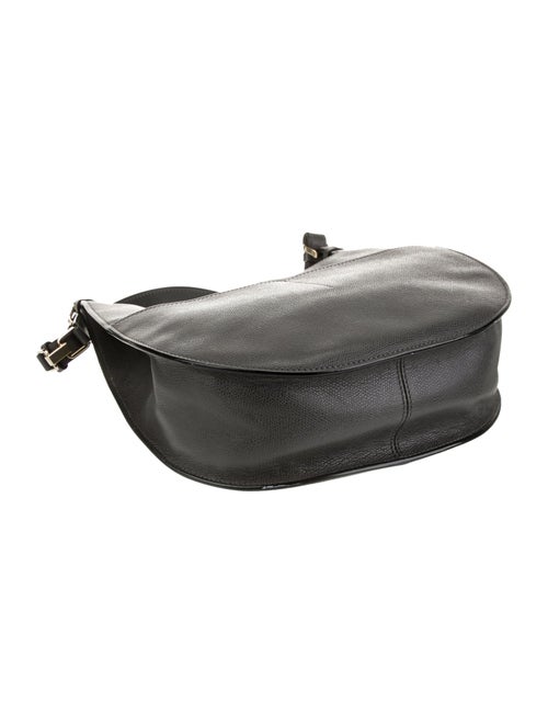 Valextra Leather Messenger Bag