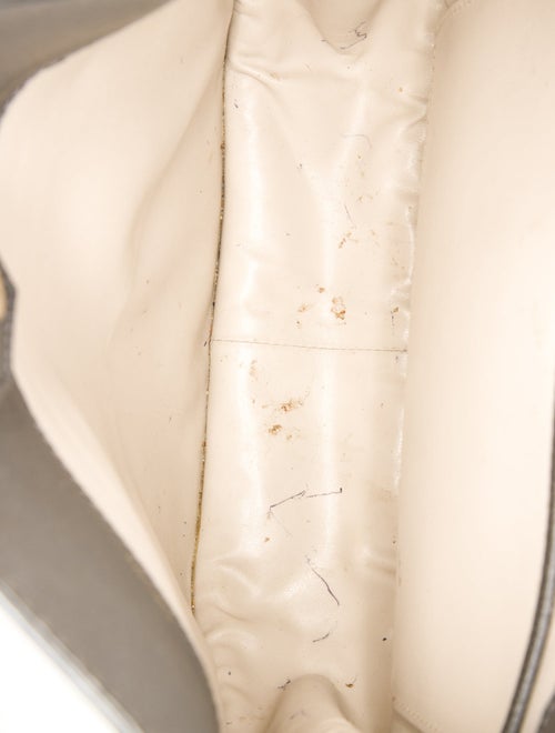 Valextra Leather Messenger Bag