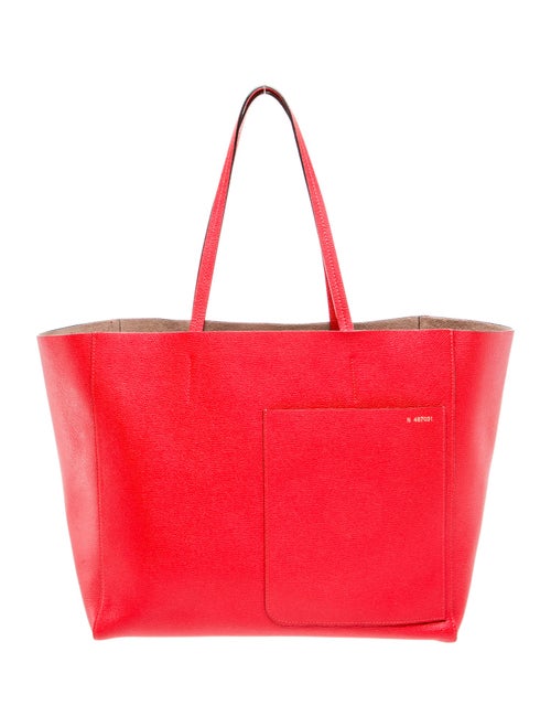 Valextra Leather Tote