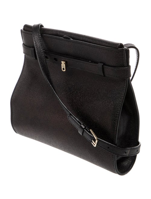 Valextra Leather Messenger Bag