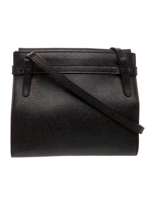 Valextra Leather Messenger Bag