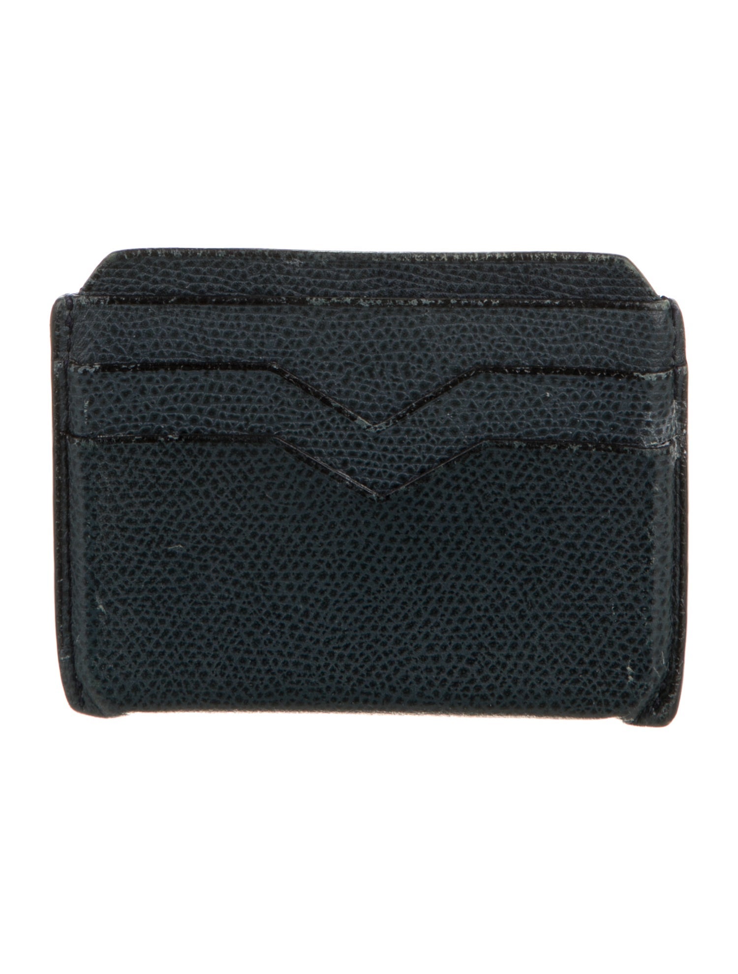 Valextra Leather Card Holder