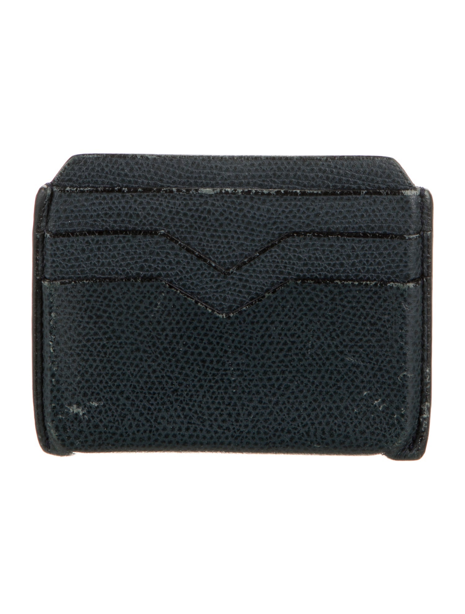Valextra Leather Card Holder