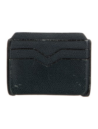 Valextra Leather Card Holder