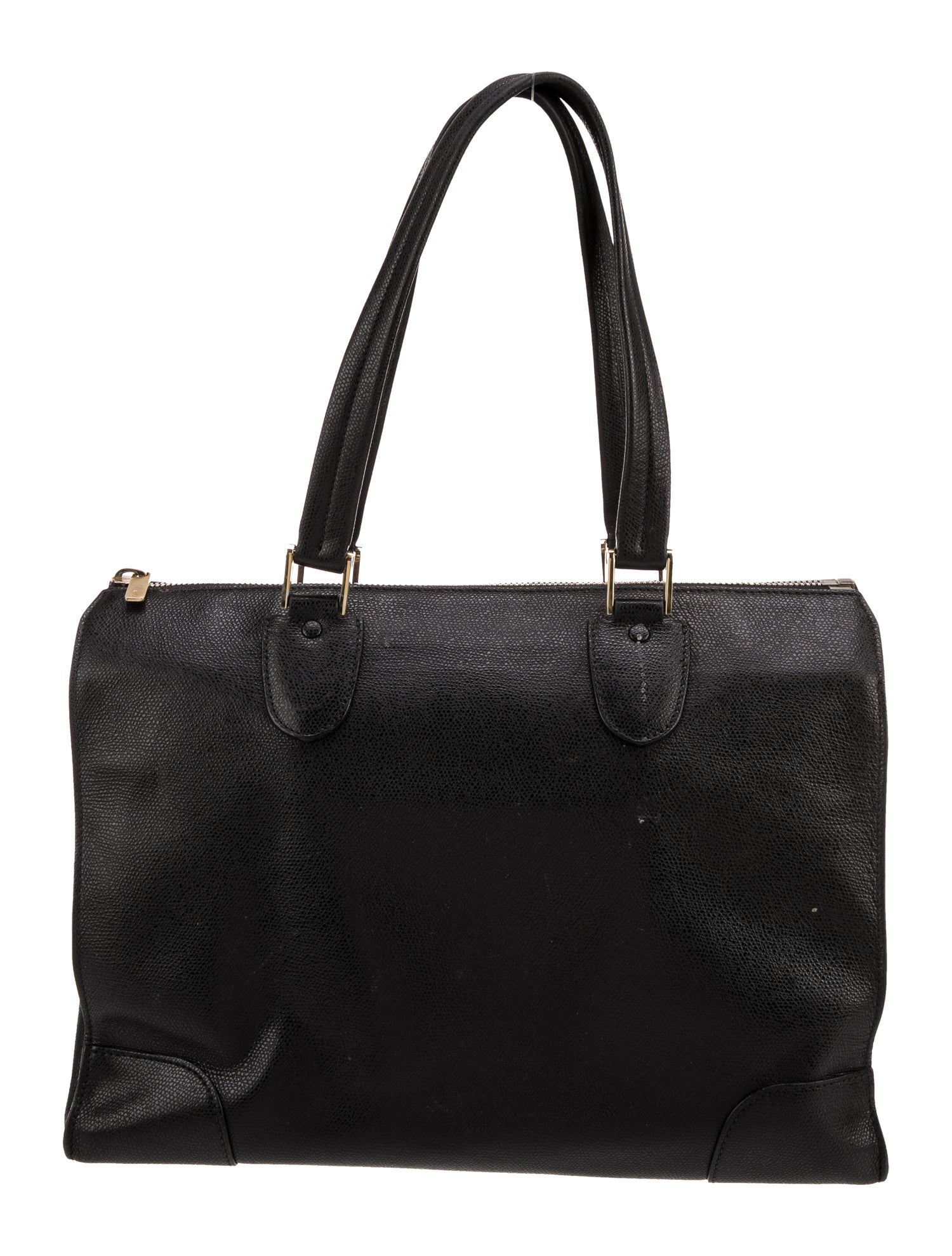 Valextra Leather Shoulder Bag