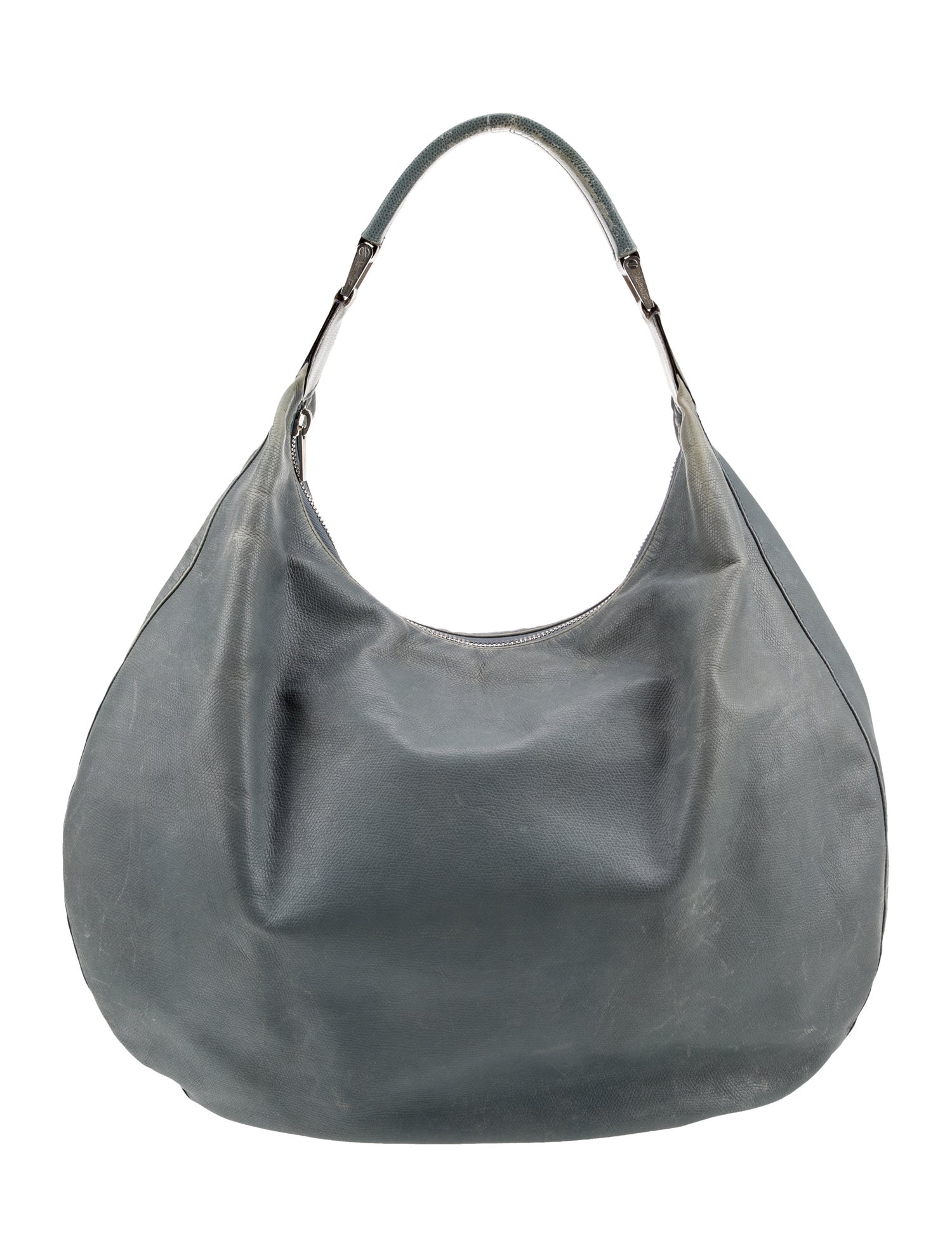 Valextra Leather Hobo