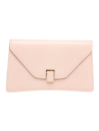 Valextra Leather Clutch