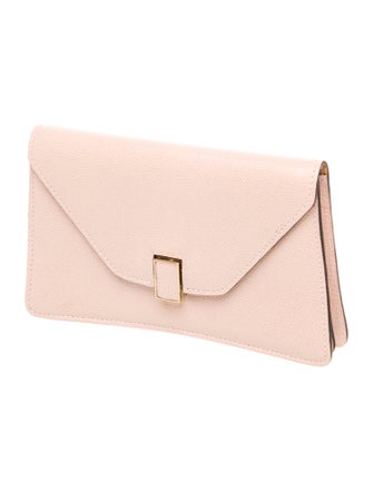 Valextra Leather Clutch