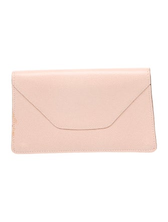 Valextra Leather Clutch