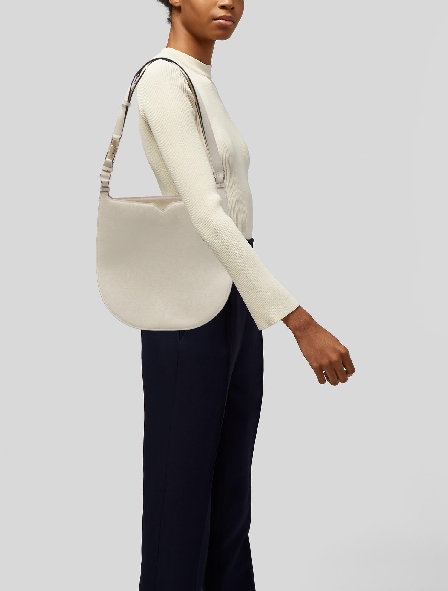 Valextra Leather Shoulder Bag