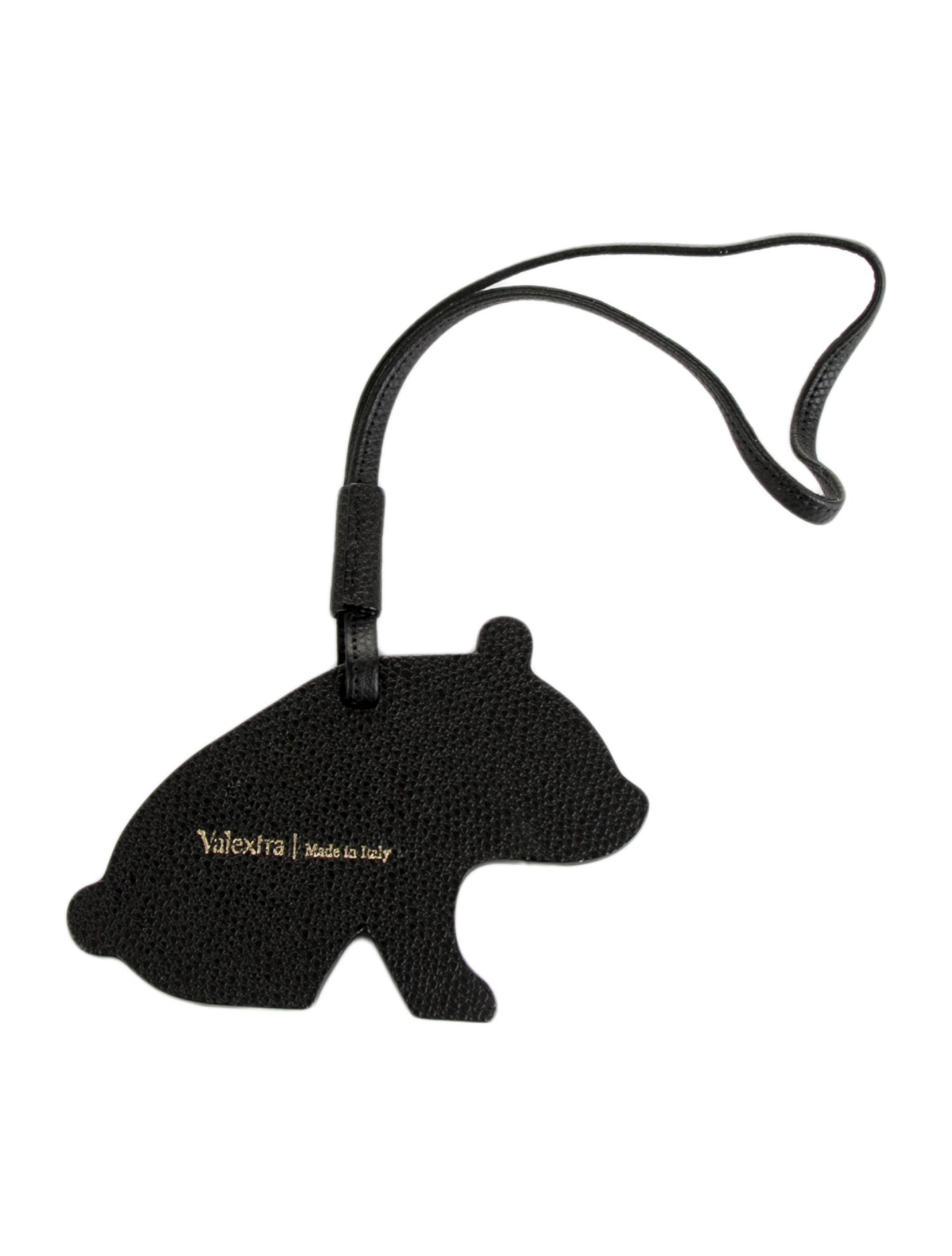 Valextra Panda Bag Charm w/Tags
