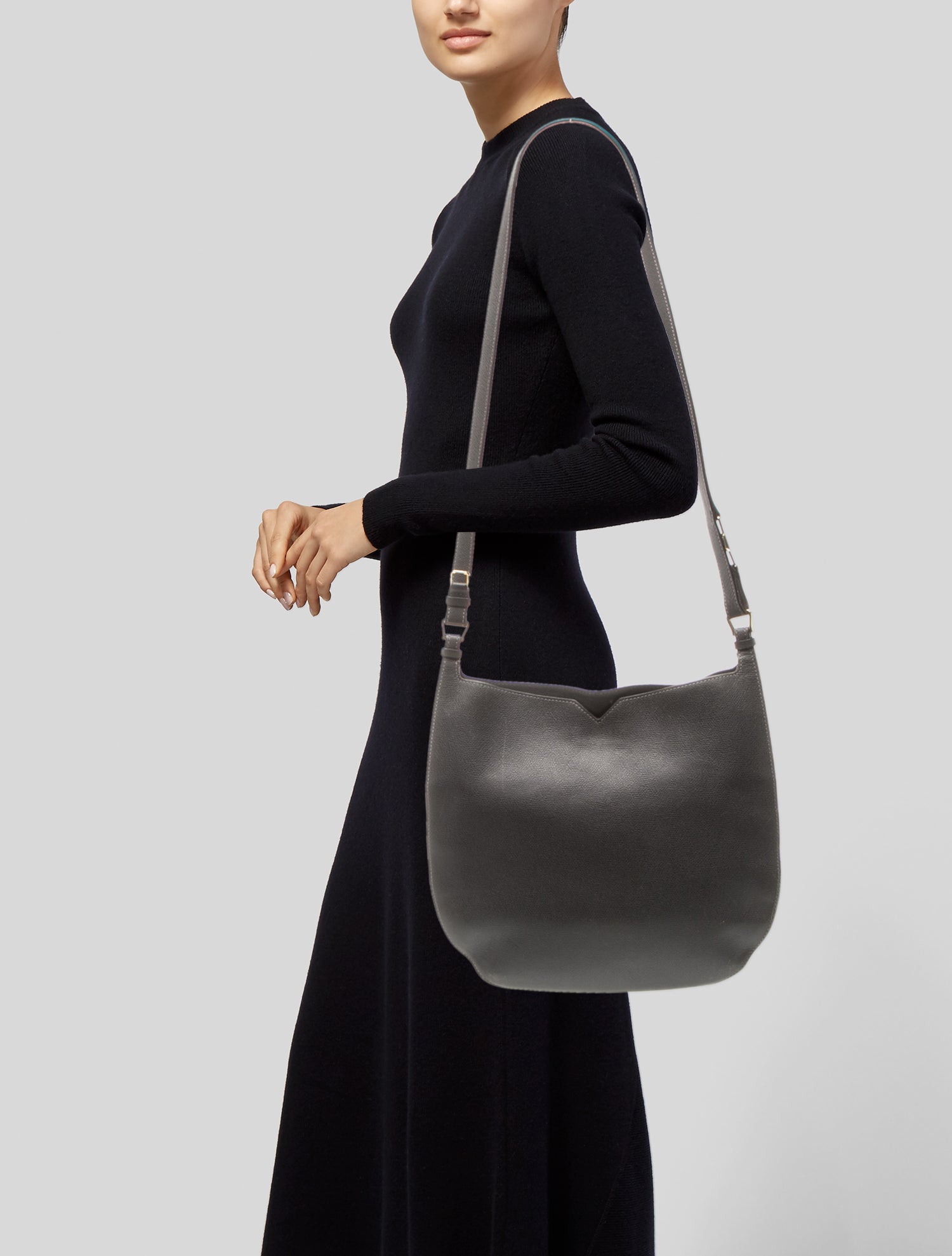 Valextra Leather Shoulder Bag