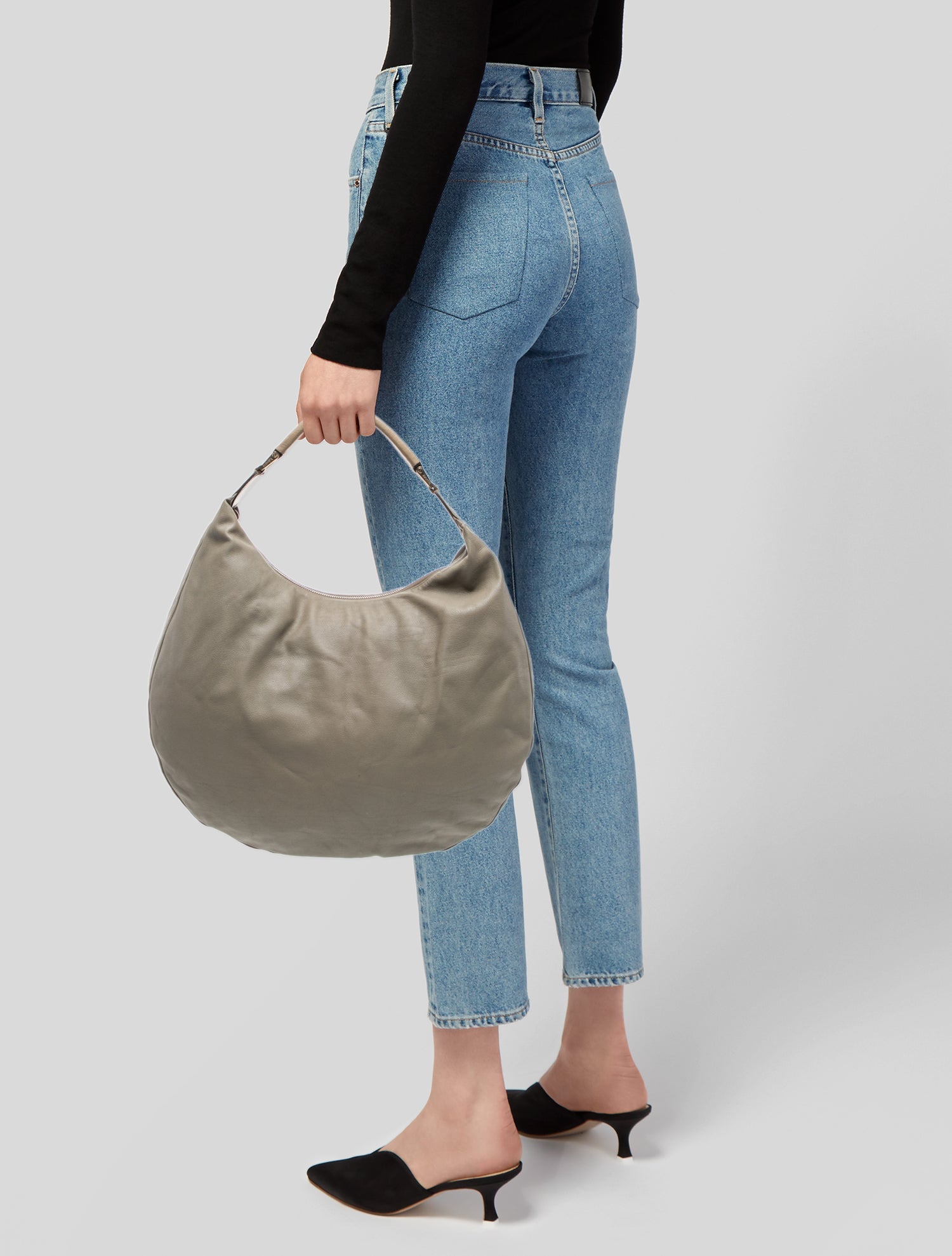 Valextra Leather Shoulder Bag